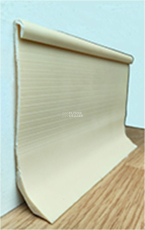 Плинтус TKM 25  для завода на стену RAL 7046 фото 2 | FLOORDEALER